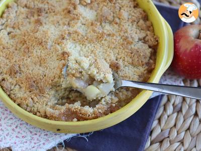 Extra knapperige en smeltende appel-peer crumble - foto 3