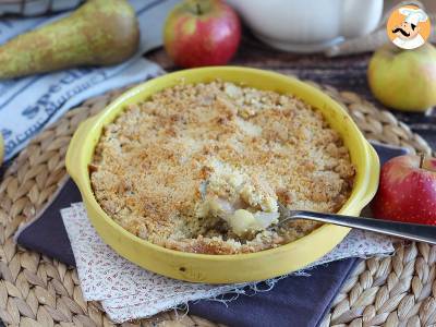 Extra knapperige en smeltende appel-peer crumble - foto 5