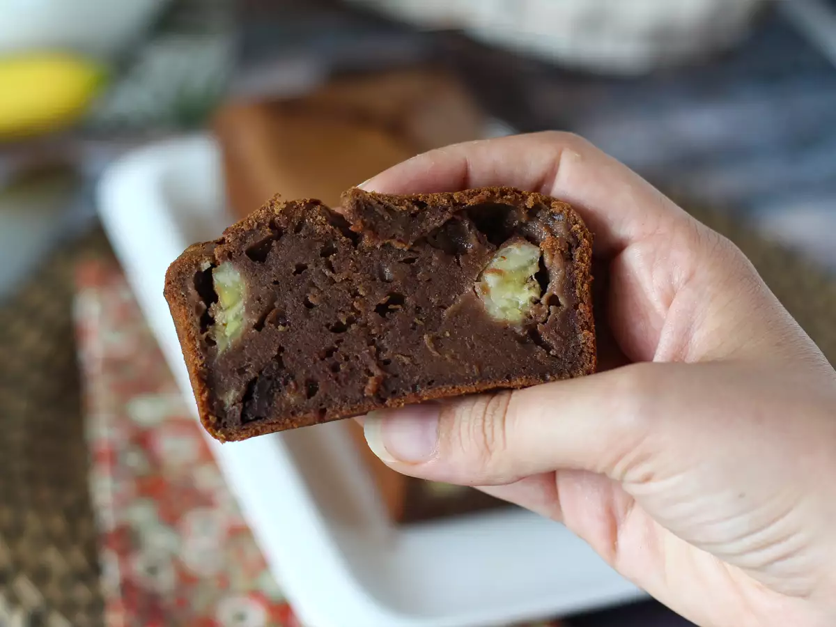 Extra lekkere bananen-chocoladecake! - foto 3