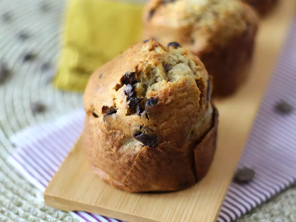 Extra lekkere bananenmuffins met chocoladestukjes - foto 3