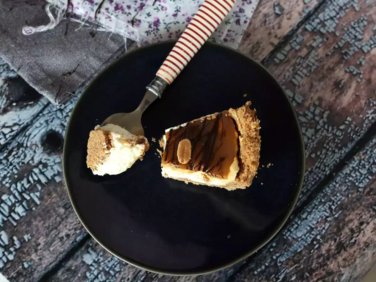 Extra smakelijke Snickers-kaascake - foto 6