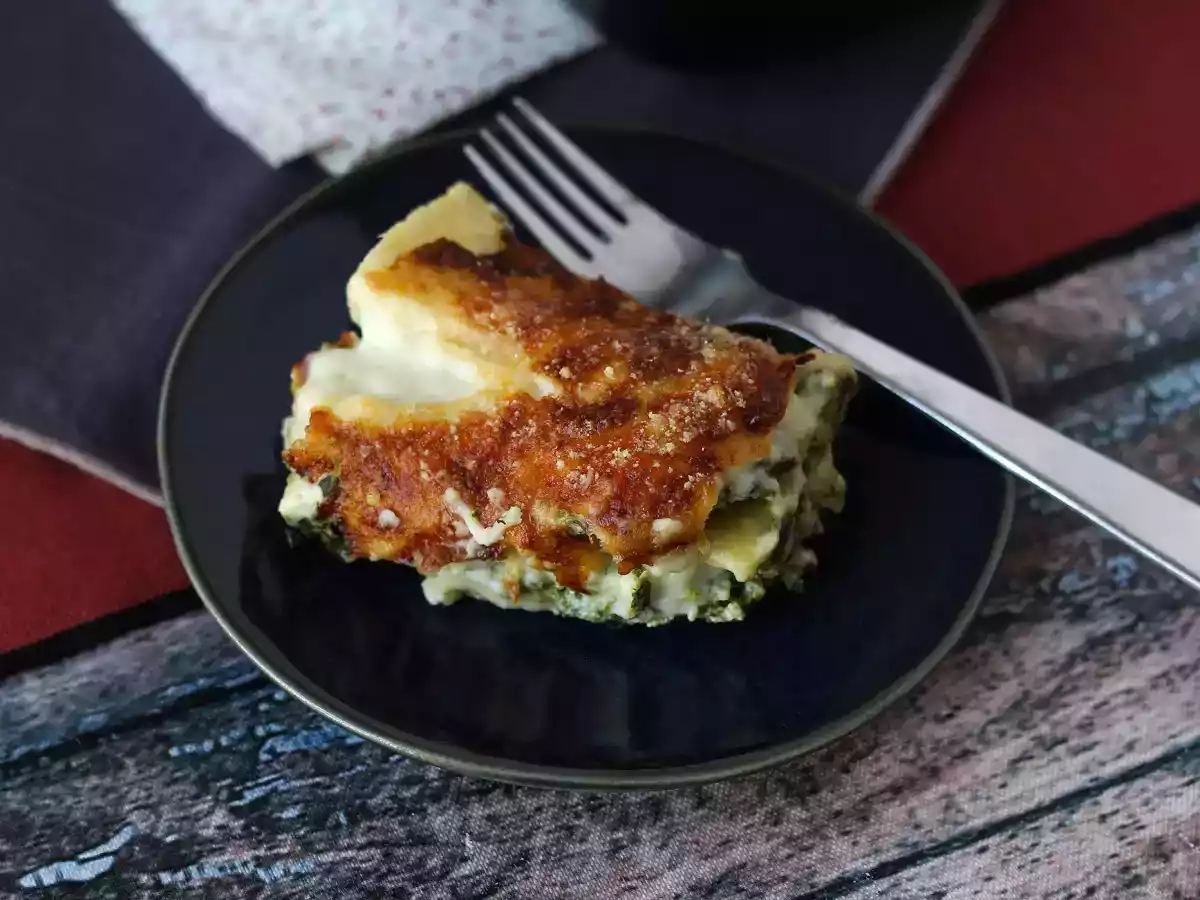 Extra smeltende ricotta en spinazie lasagne - foto 4