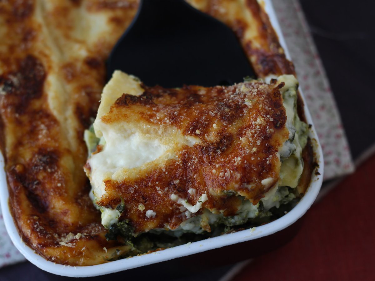 Extra smeltende ricotta en spinazie lasagne - foto 5