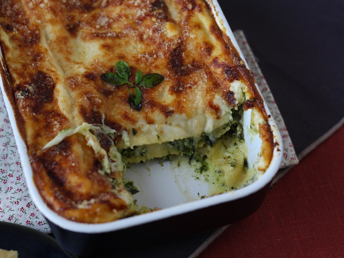 Extra smeltende ricotta en spinazie lasagne - foto 6