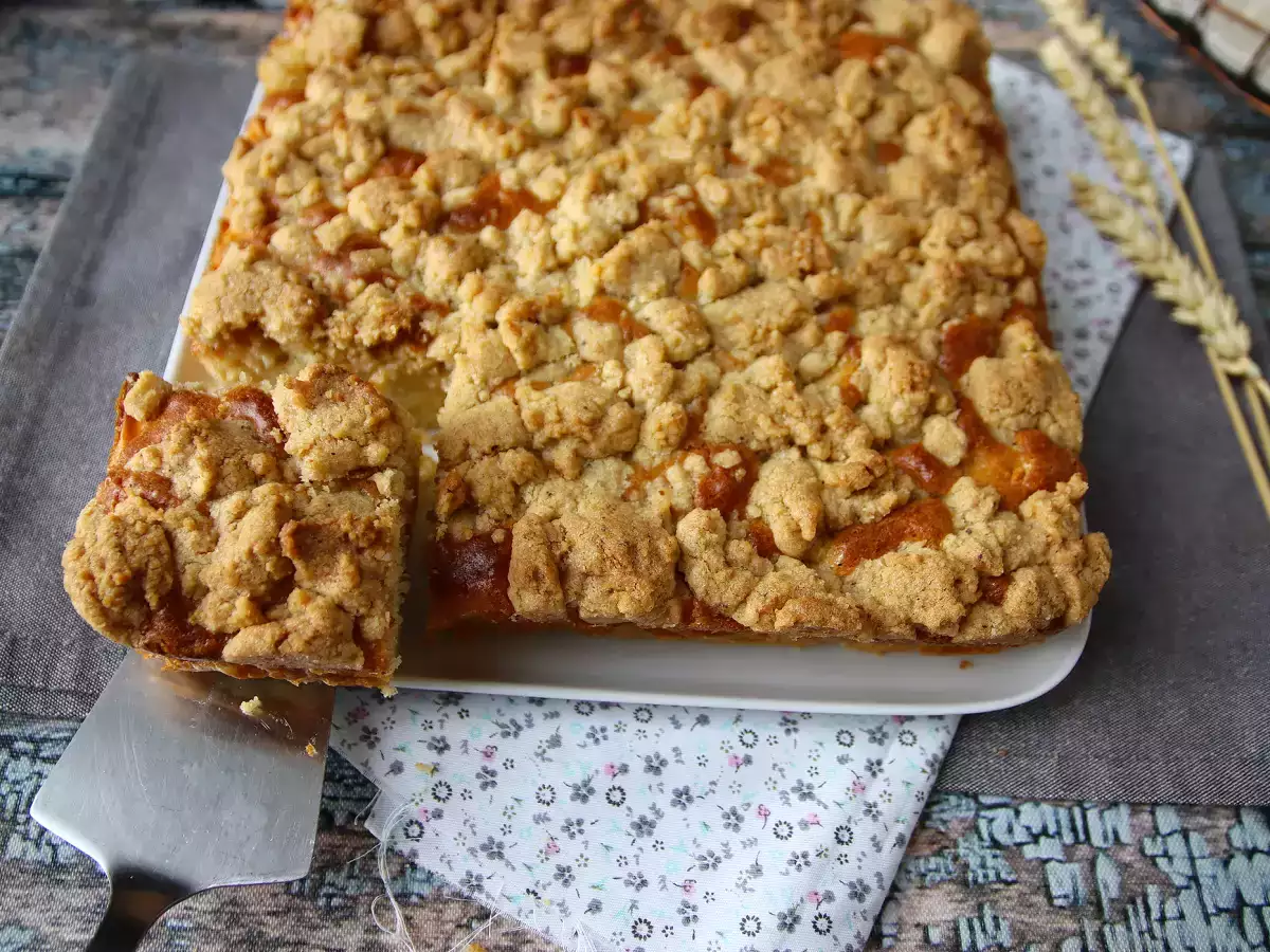 Extra smeuïge appelcake met knapperige streusel - foto 2