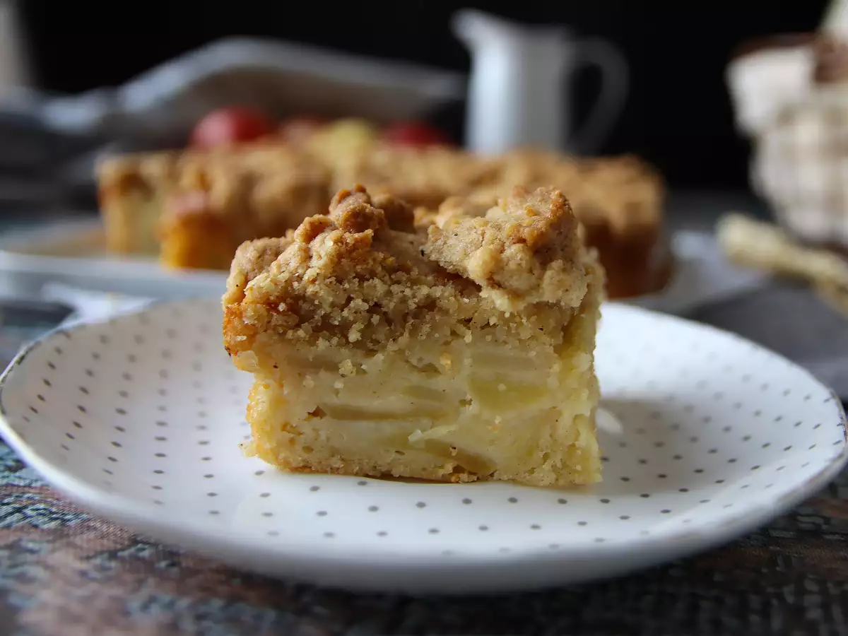 Extra smeuïge appelcake met knapperige streusel - foto 5
