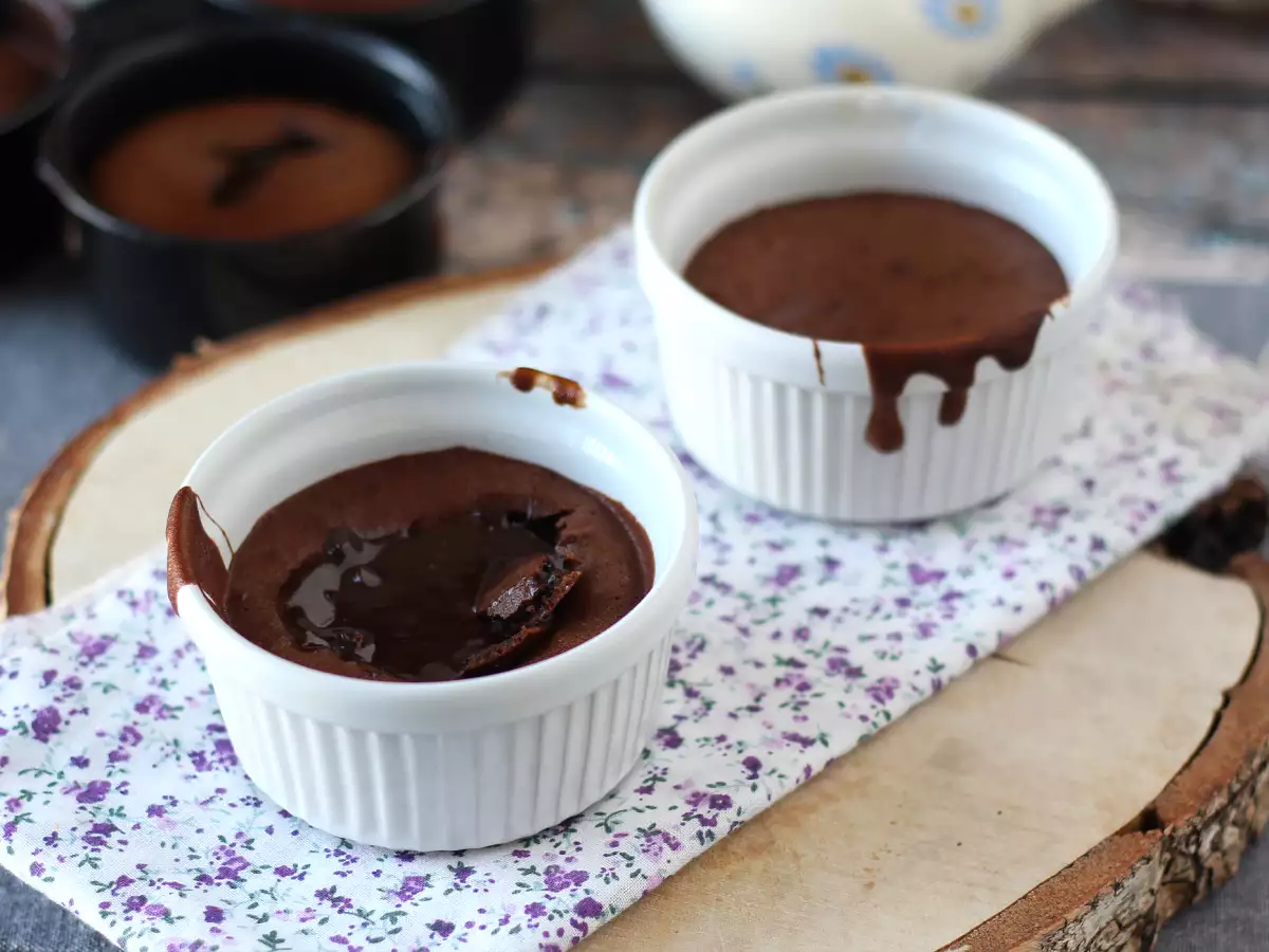 Extra smeuïge chocoladefondants uit de Airfryer! - foto 2