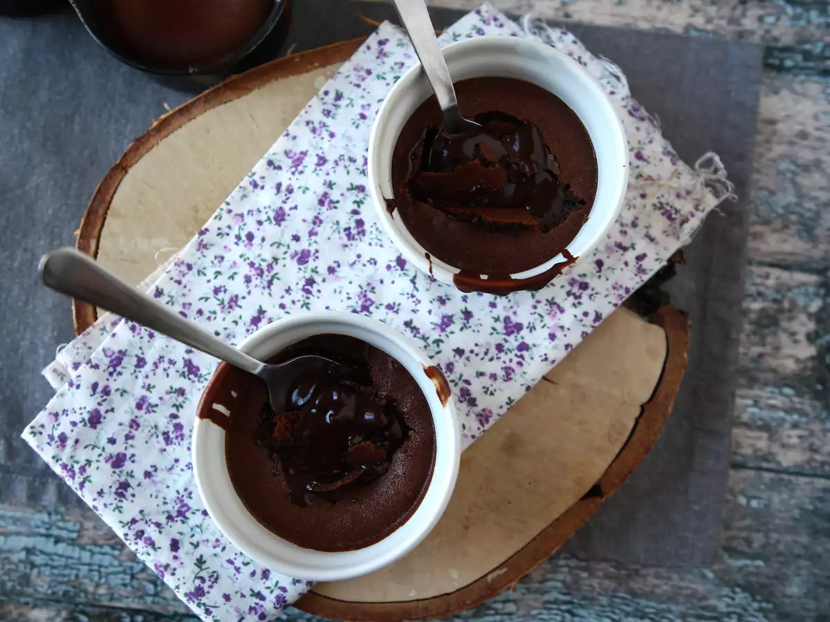 Extra smeuïge chocoladefondants uit de Airfryer! - foto 3