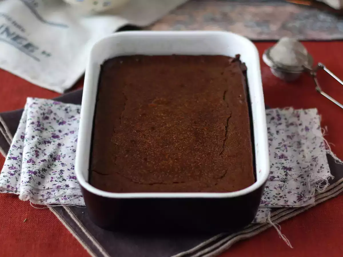 Extra smeuïge chocoladetaart met kastanjecrème: slechts 4 ingrediënten - foto 2