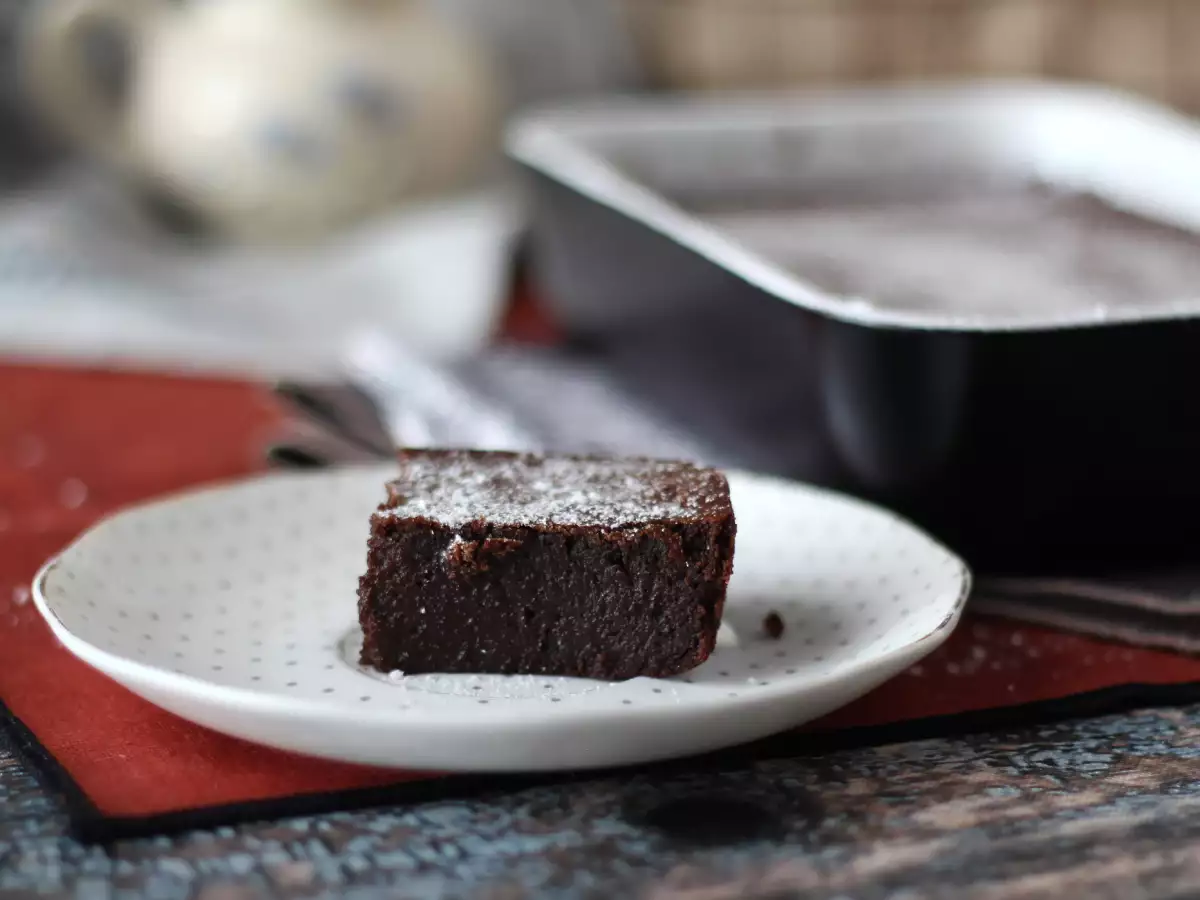 Extra smeuïge chocoladetaart met kastanjecrème: slechts 4 ingrediënten - foto 9