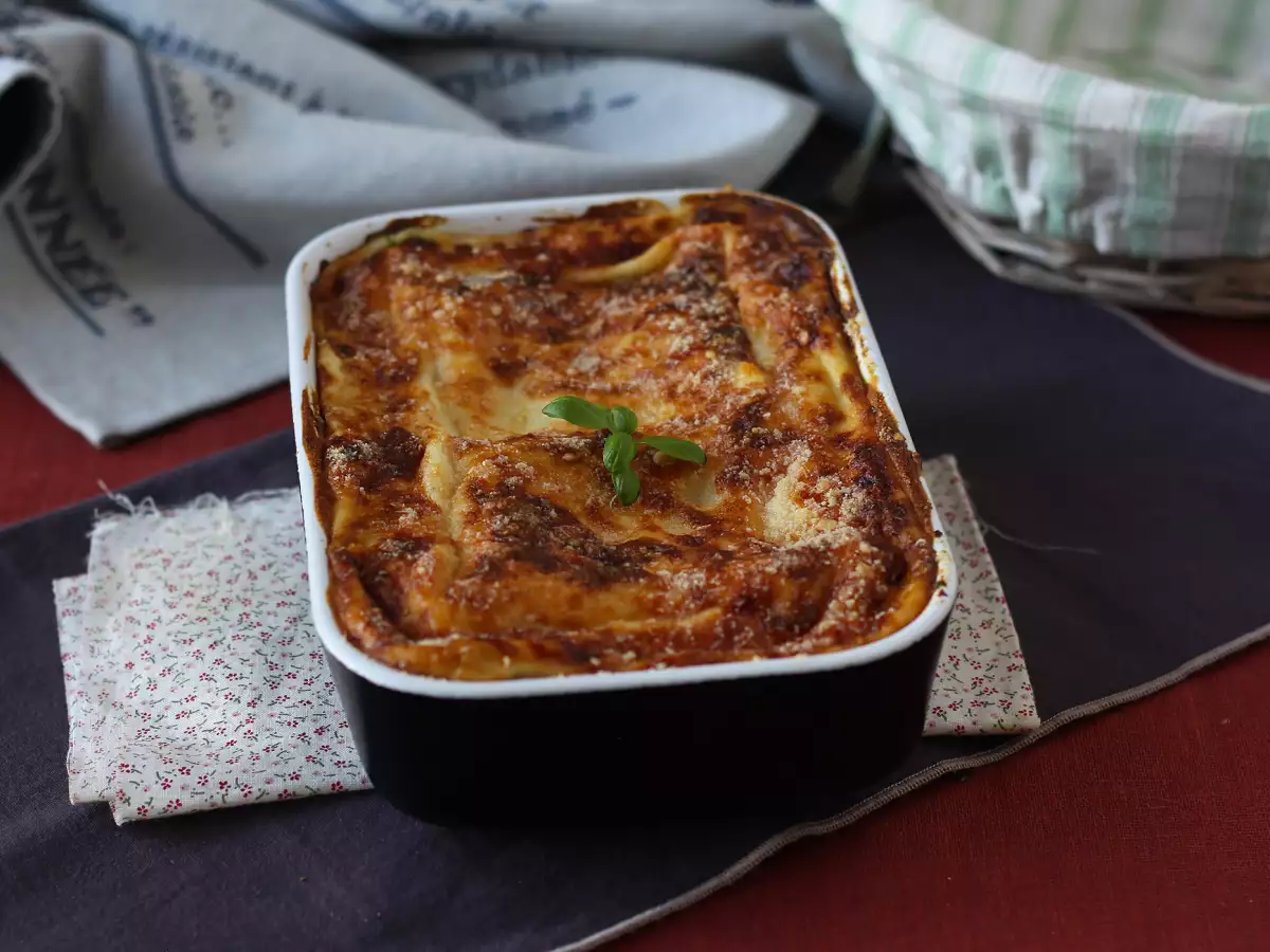 Extra smeuïge lasagne met ricotta en spinazie - foto 2