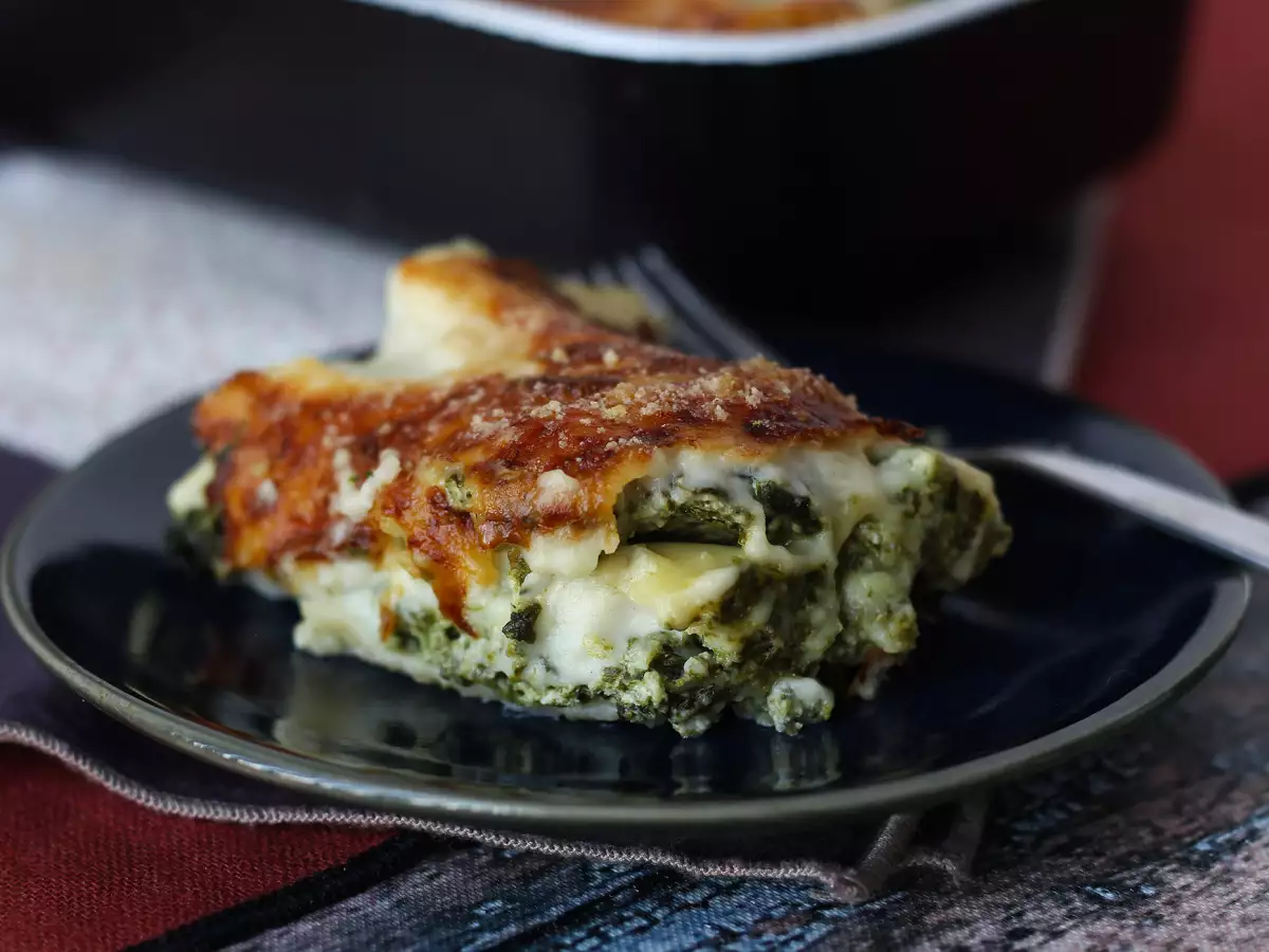Extra smeuïge lasagne met ricotta en spinazie - foto 7