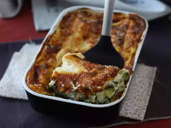 Recept Extra smeuïge lasagne met ricotta en spinazie