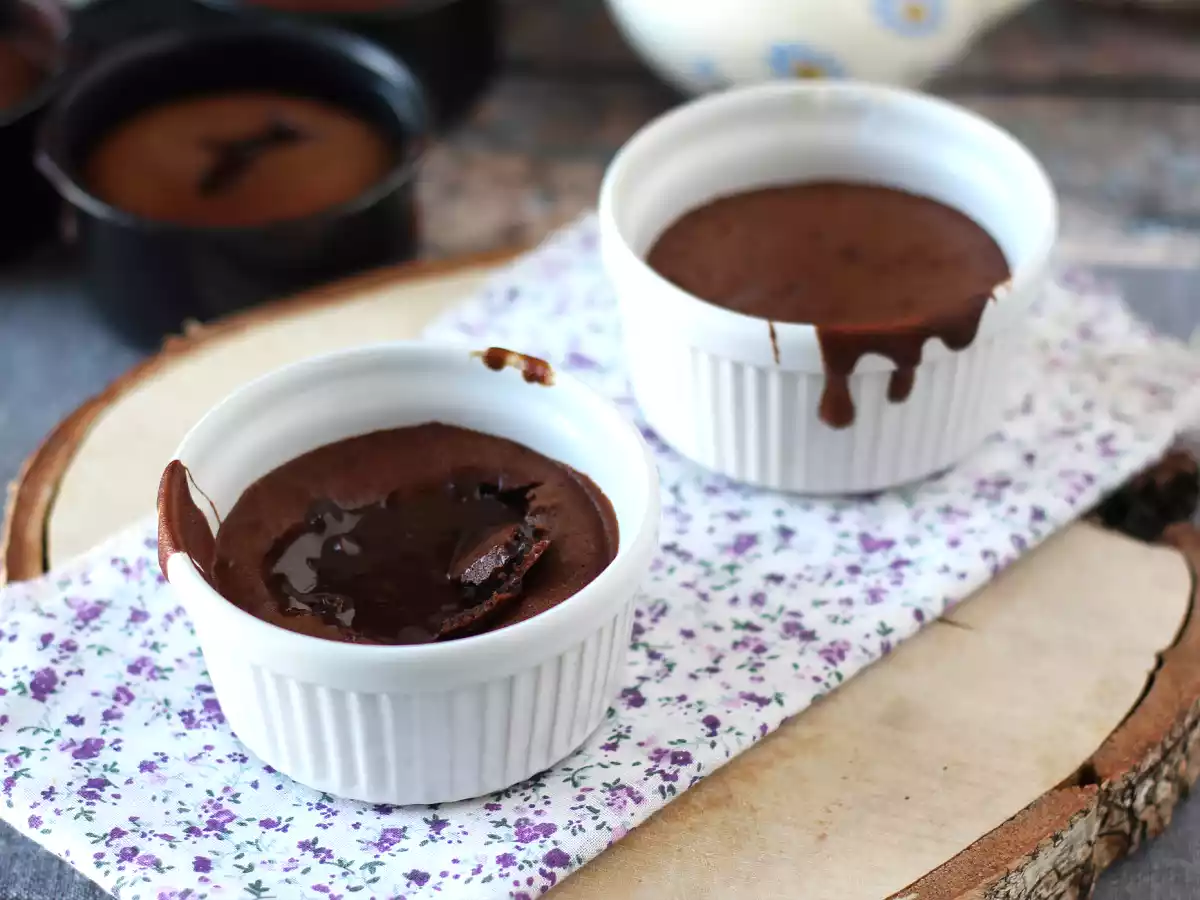 Extra vloeibare Air Fryer chocoladefondants! - foto 2