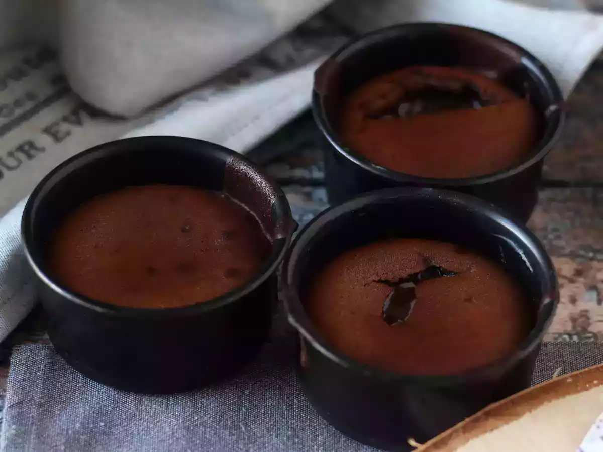 Extra vloeibare Air Fryer chocoladefondants! - foto 5