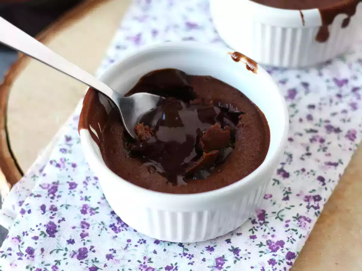 Extra vloeibare Air Fryer chocoladefondants! - foto 7