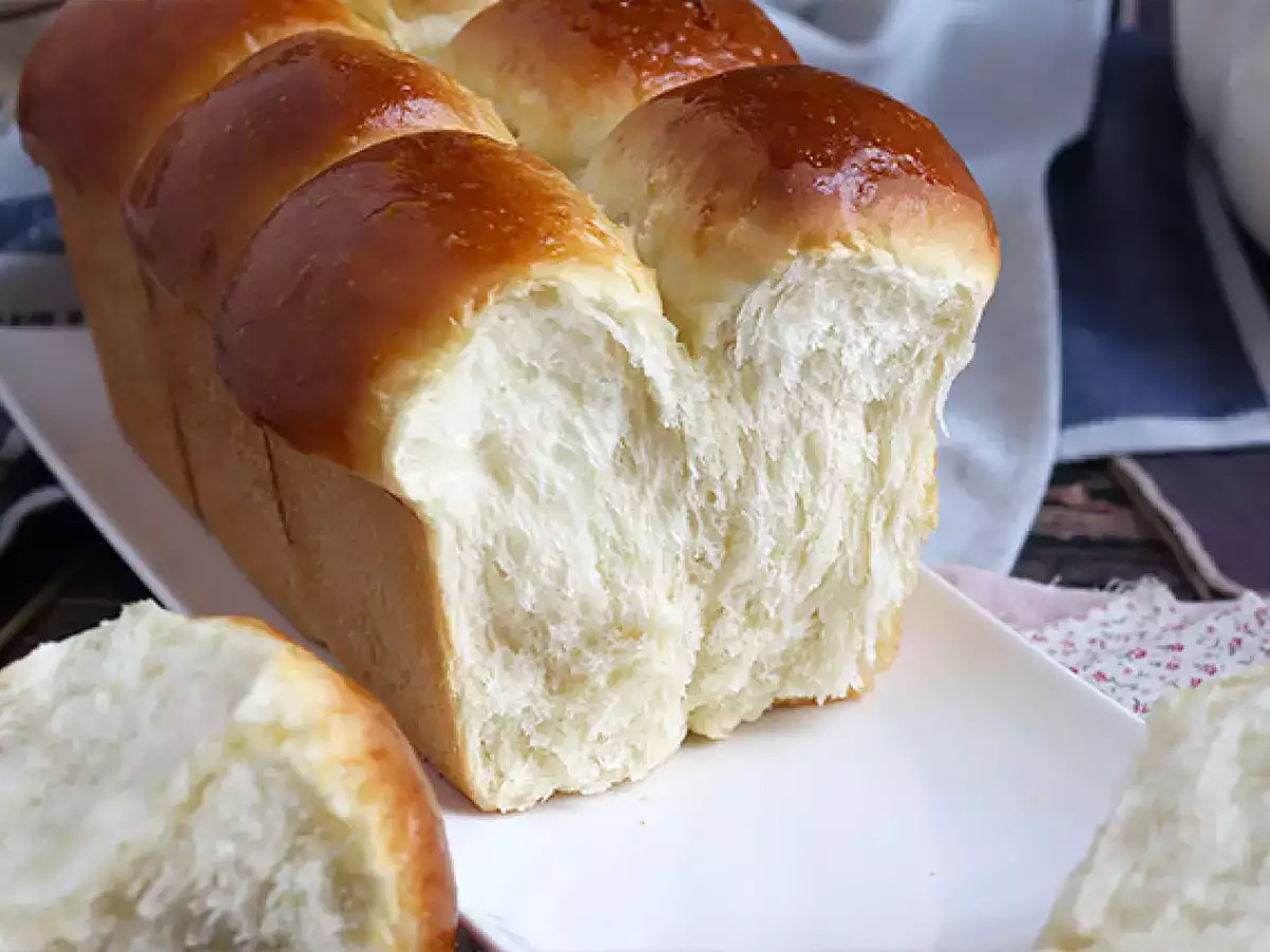 Extra zachte brioche die in draadjes uit elkaar valt - foto 2