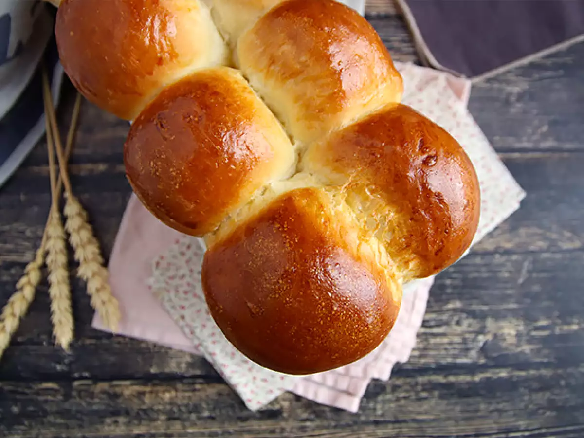 Extra zachte brioche die in draadjes uit elkaar valt - foto 6