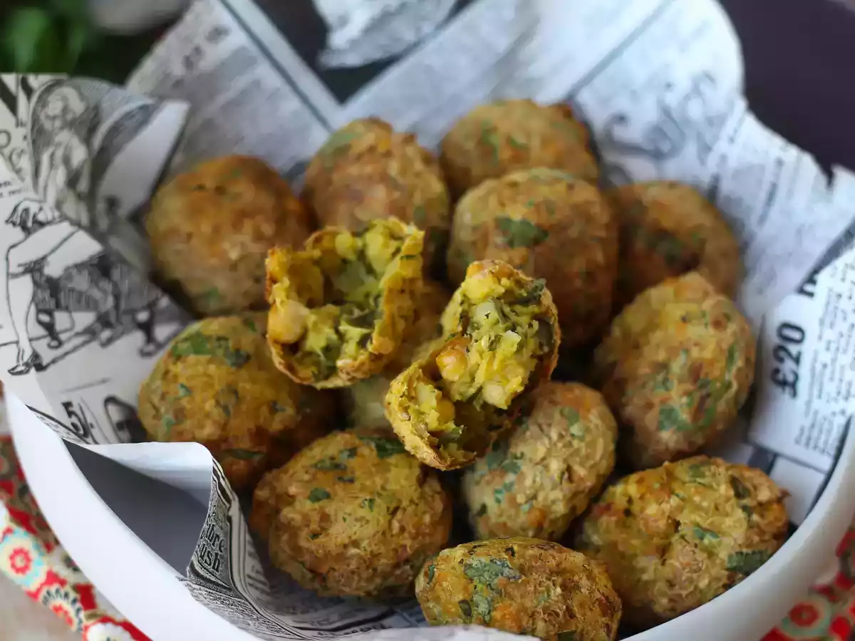 Falafels in de Air Fryer, voor knapperige resultaten zonder frituren! - foto 2
