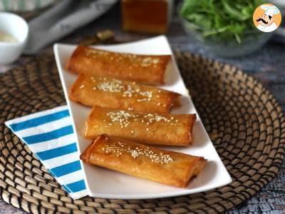 Feta Saganaki, het Griekse recept voor chips met feta en honing - foto 2