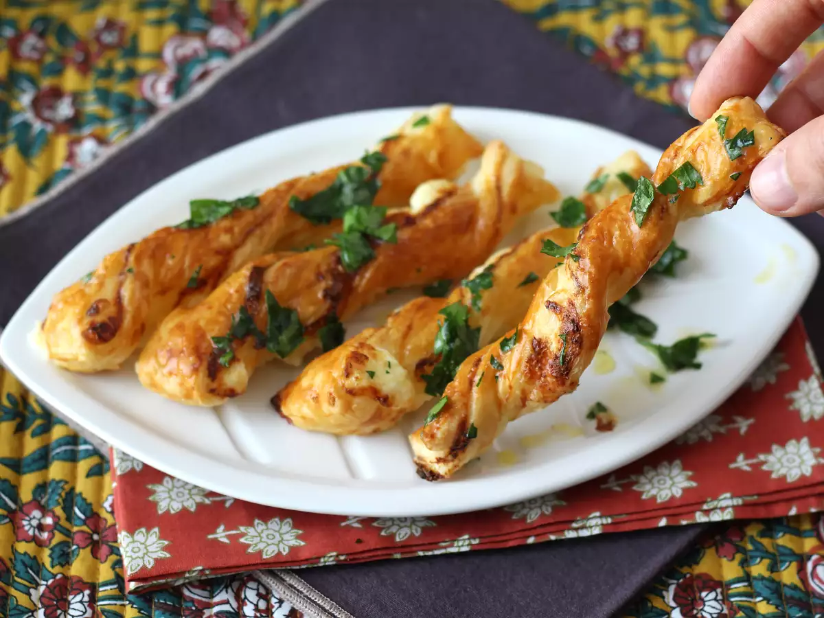 Flaky kaaswafels met Airfryer - foto 3