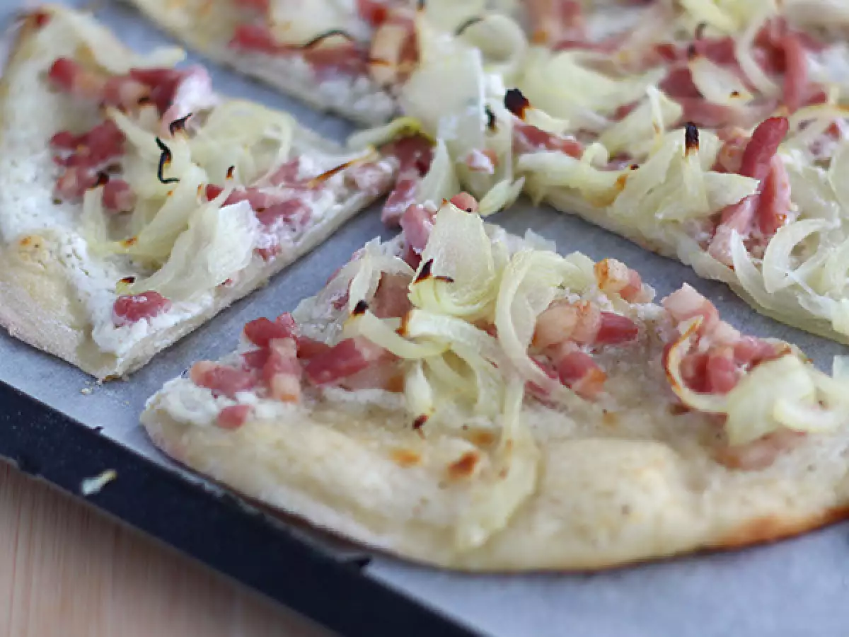 Flammekueche: Elzasser tarte flambée - foto 2