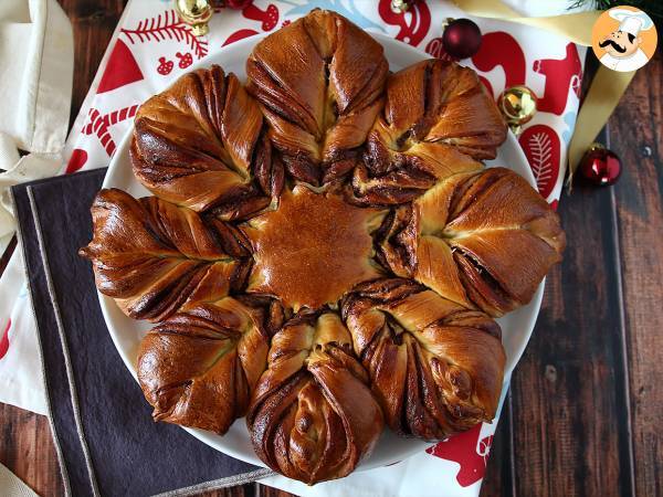 Flocon brioche met chocoladepasta