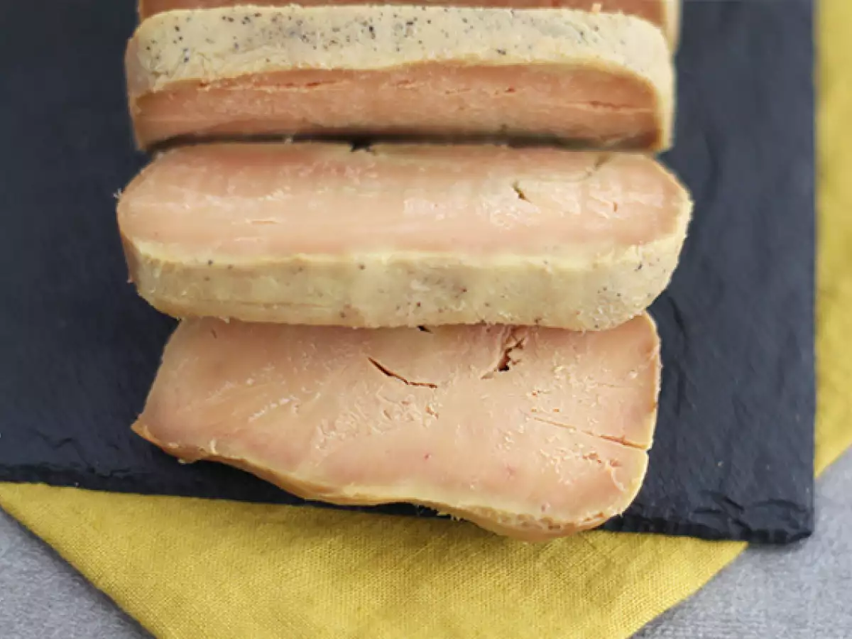 Foie gras gegaard in zout - foto 5
