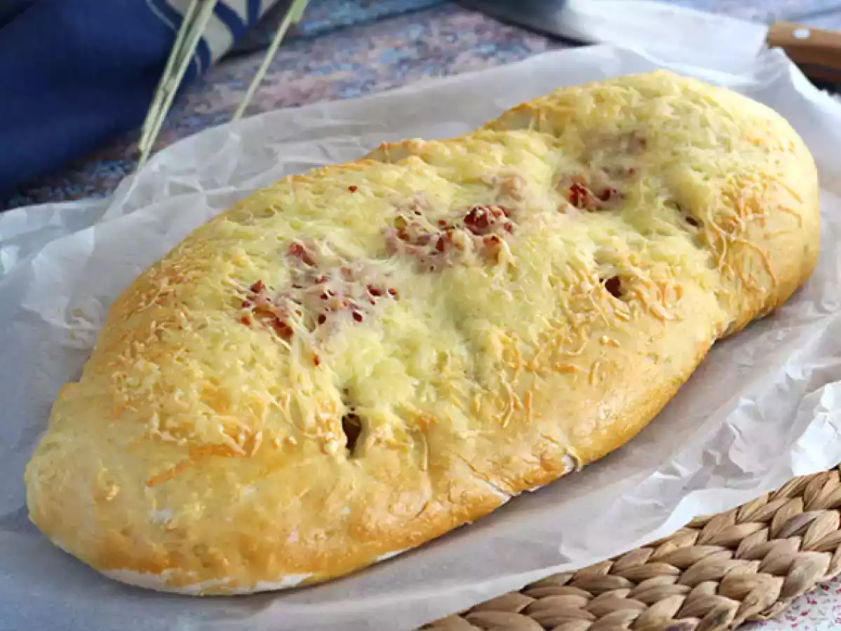 Fougasse met spek en uien - foto 4