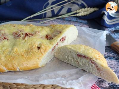 Fougasse met spek en uien - foto 2