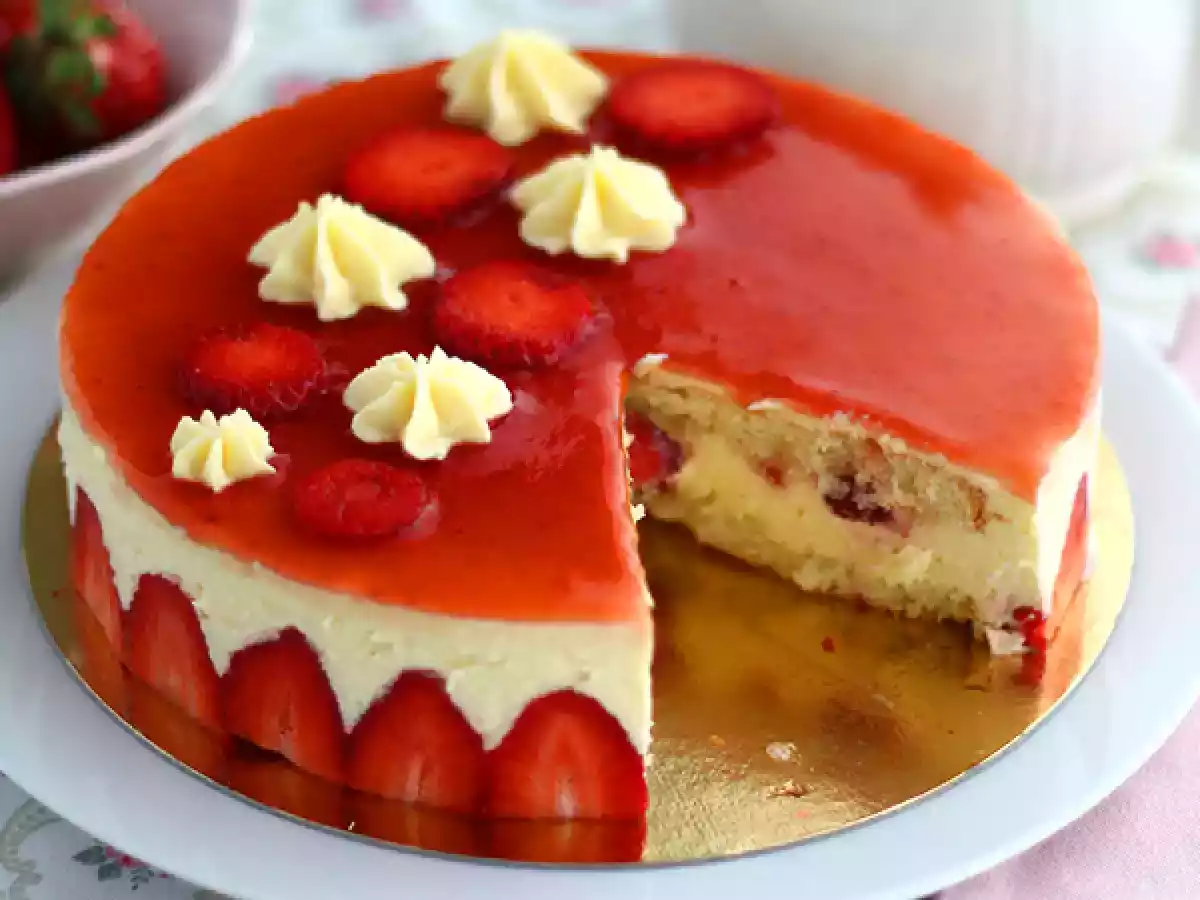 Fraisier (de stap-voor-stap recept) - foto 3