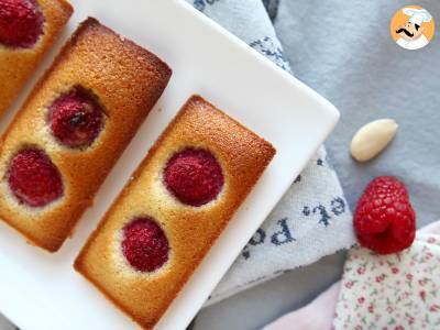 Frambozen Financiers, het gemakkelijk te maken gedetailleerde recept - foto 4