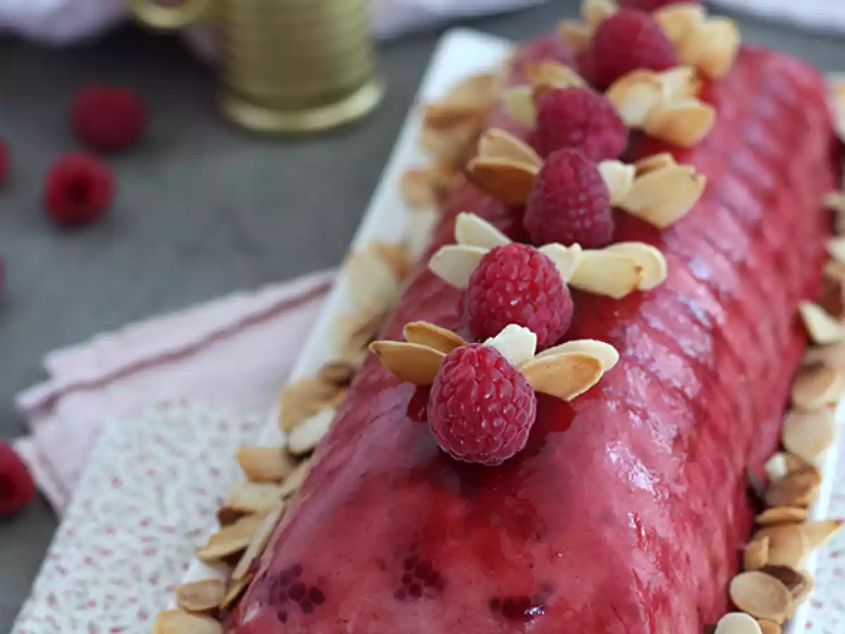 Frambozen tiramisu log - foto 6