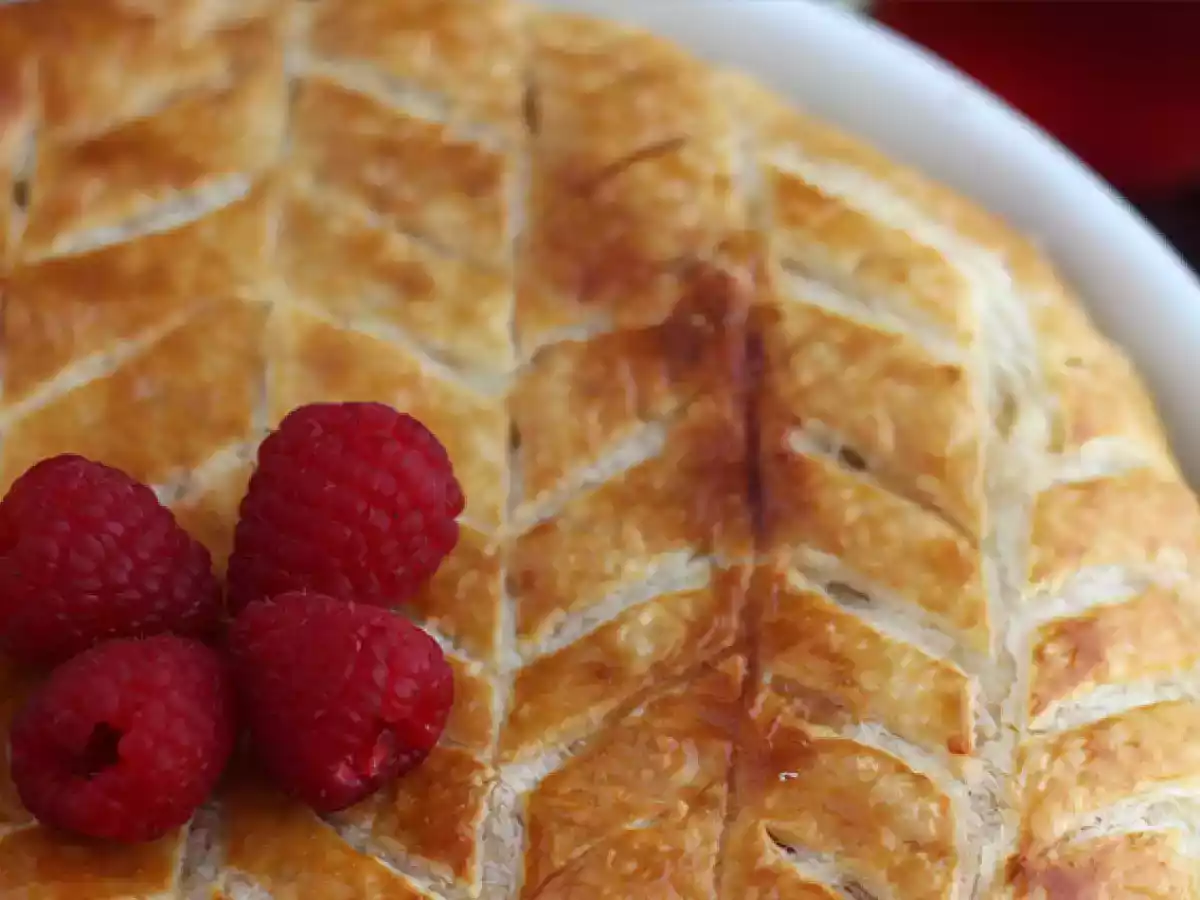 Frangipane frambozen pistache galette des rois - foto 3