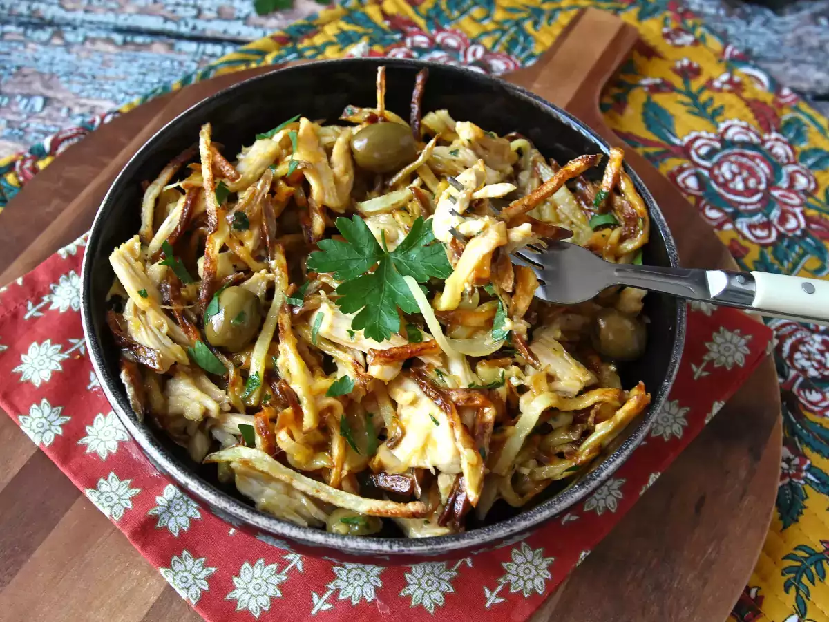 Frango à Brás: het perfecte Portugese gerecht om restjes kip in te verwerken - foto 5