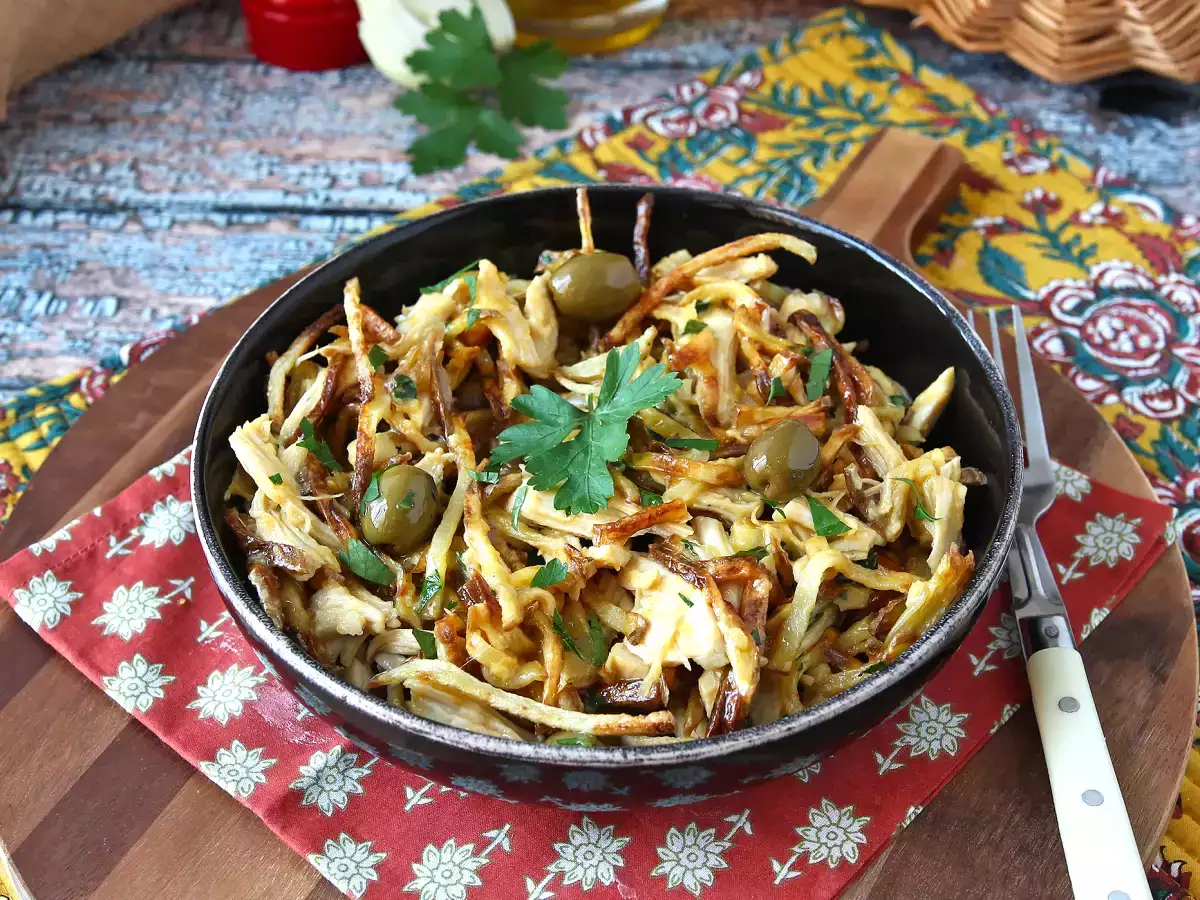 Frango à Brás: het perfecte Portugese gerecht om restjes kip in te verwerken - foto 6