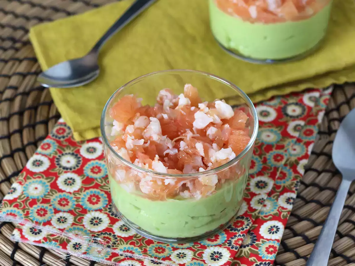 Frisse glaasjes met avocado, garnalen en grapefruit! - foto 5
