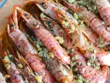 Gamba's uit de oven met knoflook en kruiden, foto 2