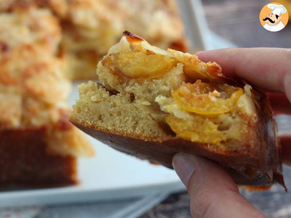 Gâteau renversé met mirabellen en amandelen - foto 4