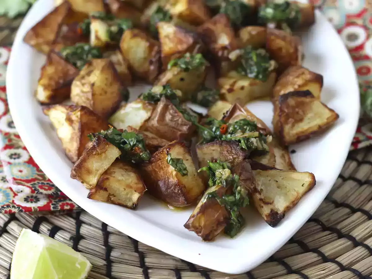 Gebakken aardappelen met chimichurri - foto 2