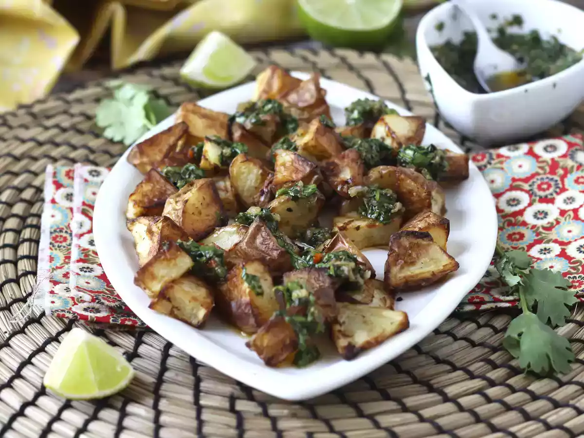 Gebakken aardappelen met chimichurri - foto 6