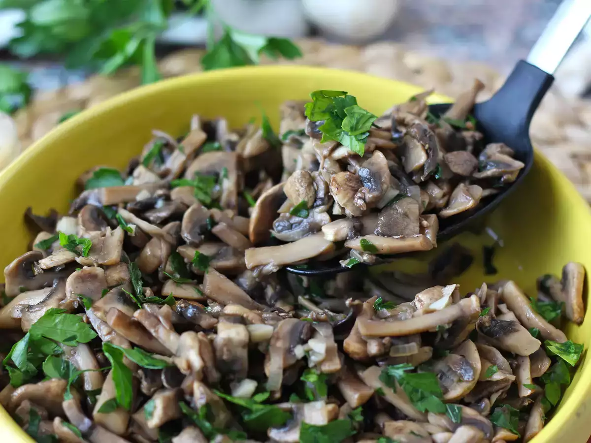 Gebakken champignons: makkelijk en snel recept - foto 2