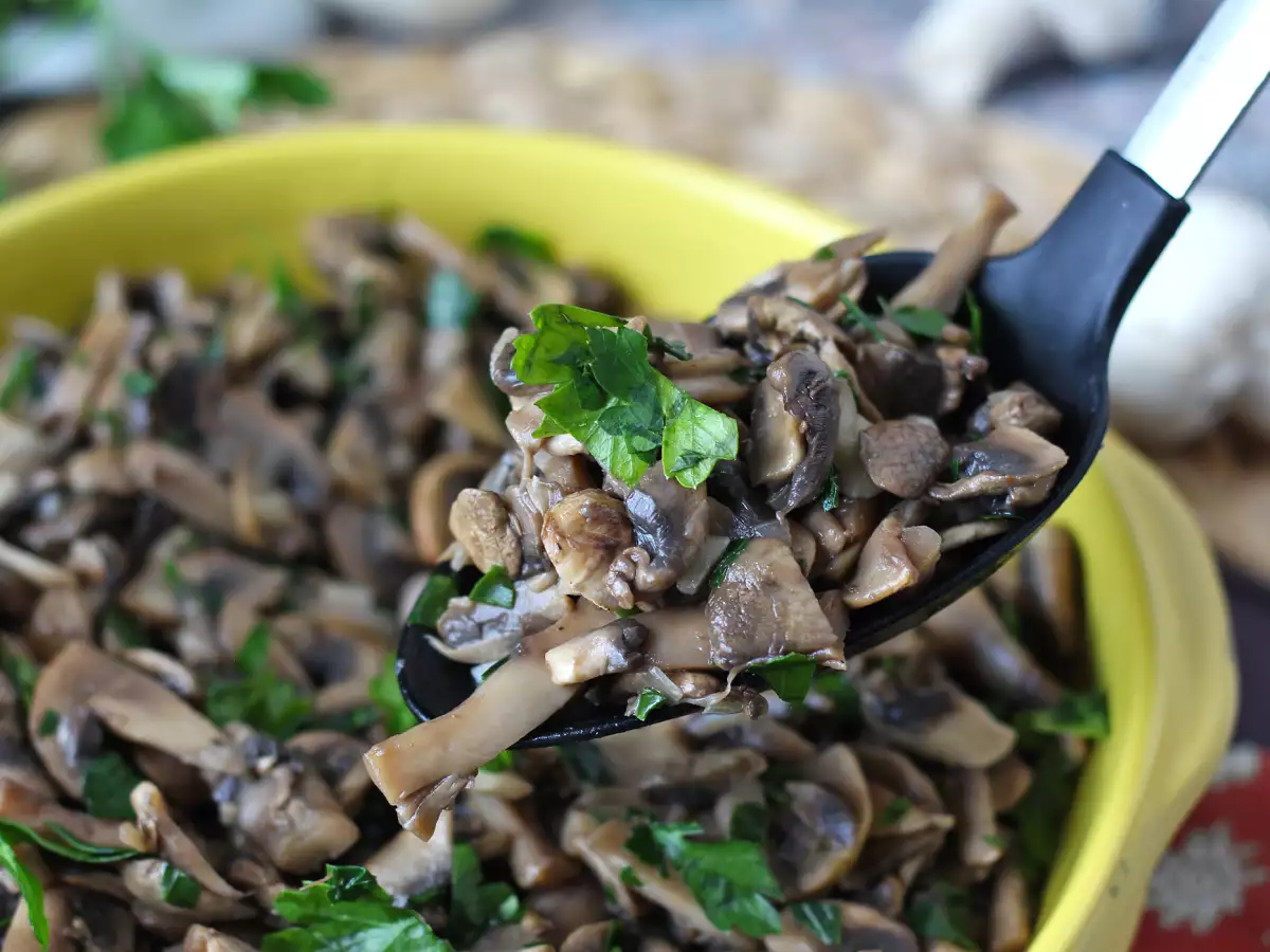 Gebakken champignons: makkelijk en snel recept - foto 4