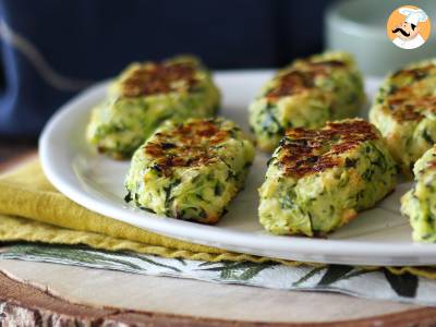 Gebakken courgette gehaktballetjes - foto 2