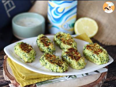 Gebakken courgette gehaktballetjes - foto 3