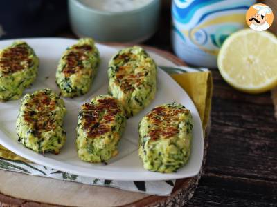 Gebakken courgette gehaktballetjes - foto 4