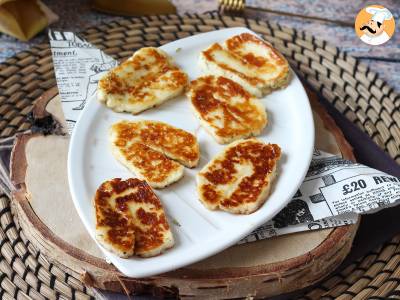 Gebakken halloumi zoetzuur met honing en rozemarijn - foto 3