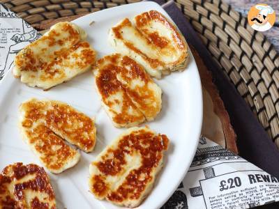 Gebakken halloumi zoetzuur met honing en rozemarijn - foto 4