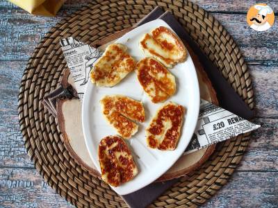 Gebakken halloumi zoetzuur met honing en rozemarijn - foto 5