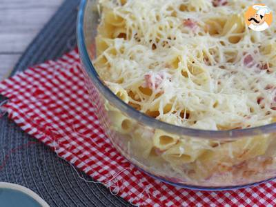 Gegratineerde pasta met ham en kaas - foto 2